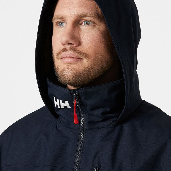 Helly Hansen Mnner Crew 2024 Hooded Midlayer Sailing Jacket 2.0 34442 - Navy